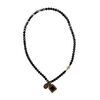 600. The Omer Bhatti Collection: Michael Jackson's Black-beaded Necklace with Stone ### MICHAEL JACKSON