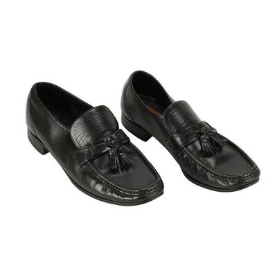 612. Michael Jackson's Autographed "You Were There" Sammy Davis Jr. 60th Anniversary Celebration Loafers ### MICHAEL JACKSON