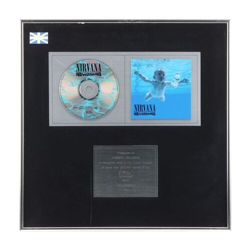 620. "Nevermind" Platinum CD Award ### NIRVANA