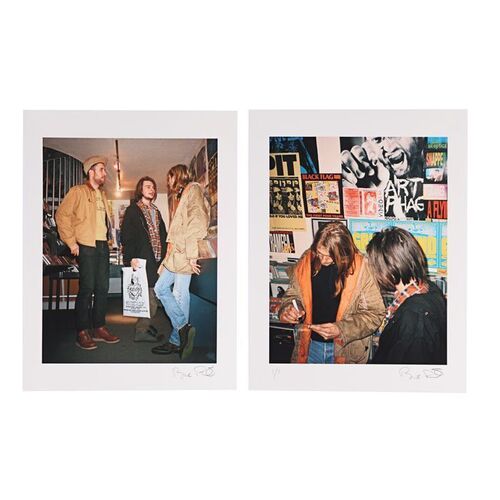 624. The Bruce Pavitt Collection: Two Kurt Cobain at Rough Trade Records Fine Art Prints ### SUB POP