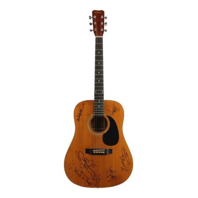 670. Band Autographed Hohner Acoustic Guitar ### OASIS