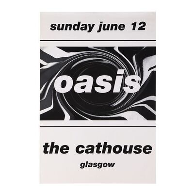 671. The Cathouse Glasgow Concert Poster ### OASIS