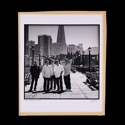 683. The Rockarchive Collection: Band Photoshoot Was There Then Exhibition Vintage Silver Gelatin Print ### OASIS