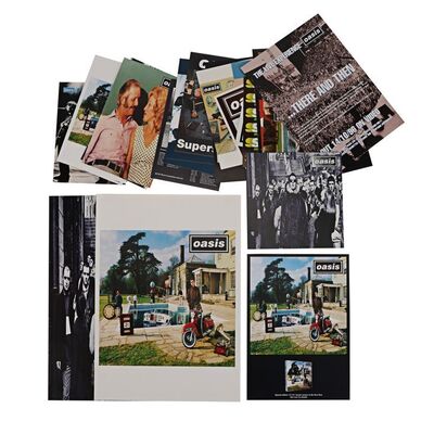 688. Collection of Assorted Promotional Postcards, Stickers, Flyers and Ad Slicks ### OASIS