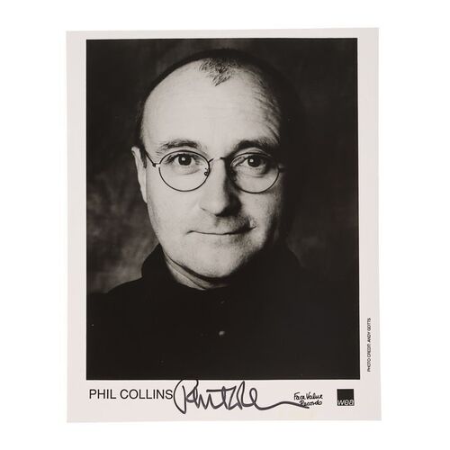 700. Autographed Photo ### PHIL COLLINS