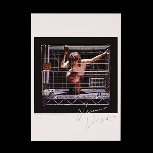 709. The Rockarchive Collection: Chrissie Hynde Autographed "Living Without Cruelty" Book Cover Shoot Print by Jill Furmanovsky, 1988 ### THE PRETENDERS
