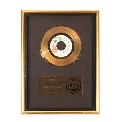 714. The Dr. Fink Collection: "When Doves Cry" Gold Disc ### PRINCE AND THE REVOLUTION