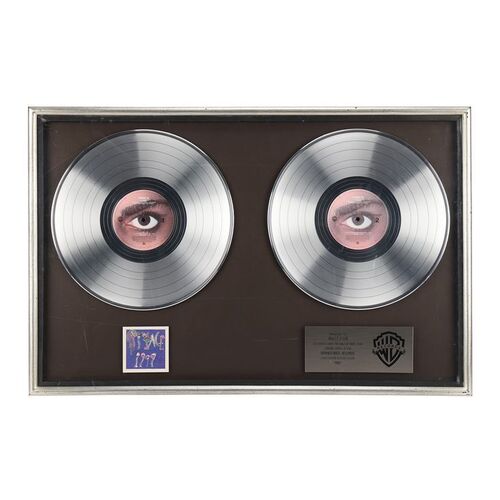 715. The Dr. Fink Collection: "1999" Platinum Double Disc Award ### PRINCE