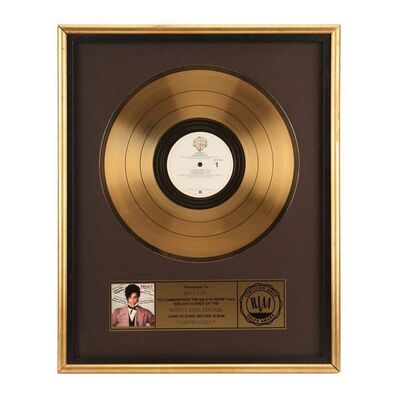 721. The Dr. Fink Collection: "Controversy" Gold Disc ### PRINCE