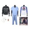 731. The Dr. Fink Collection: Controversy Tour Dr. Fink's Jacket, Scrubs, Shirt, Stethoscope, Staff Access Pass and Poster ### PRINCE