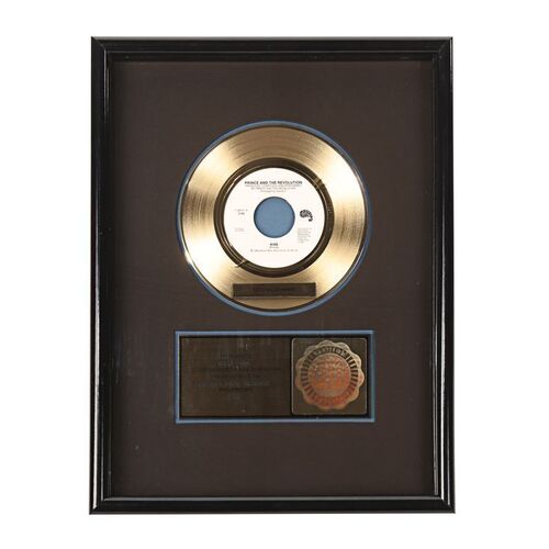 750. The Dr. Fink Collection: "Kiss" Gold Disc ### PRINCE AND THE REVOLUTION