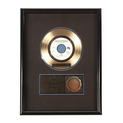750. The Dr. Fink Collection: "Kiss" Gold Disc ### PRINCE AND THE REVOLUTION