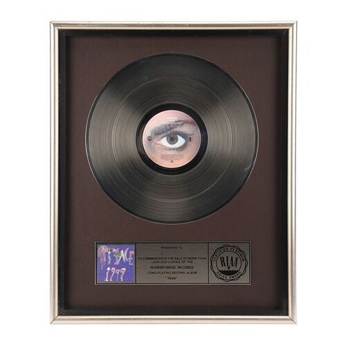 752. The Dr. Fink Collection: "1999" Platinum Disc ### PRINCE AND THE REVOLUTION