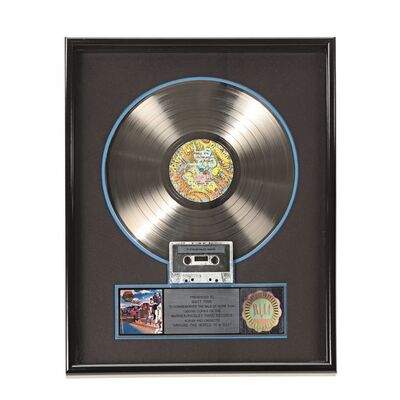 753. The Dr. Fink Collection: "Around The World In A Day" Platinum Disc ### PRINCE AND THE REVOLUTION