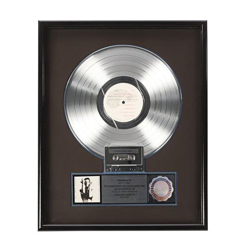 755. The Dr. Fink Collection: "Parade" Platinum Disc ### PRINCE AND THE REVOLUTION