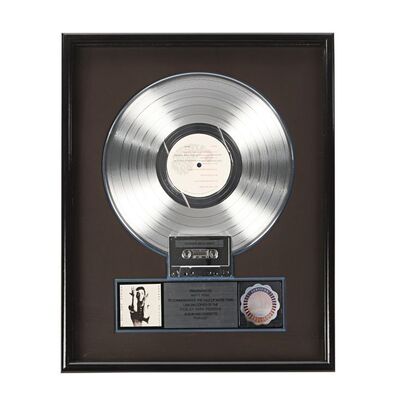 755. The Dr. Fink Collection: "Parade" Platinum Disc ### PRINCE AND THE REVOLUTION