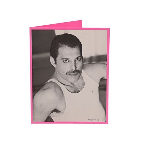 774. Freddie Mercury Commisioned Christmas Card ### QUEEN