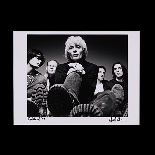 776. The Rockarchive Collection: Band Studio Shoot Silver Gelatin Print by Matt Anker, Kentish Town, 1993 ### RADIOHEAD