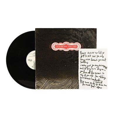779. Thom Yorke Autographed "The Eraser" Limited Edition Vinyl LP with Handwritten Lyric Sheet ### THOM YORKE