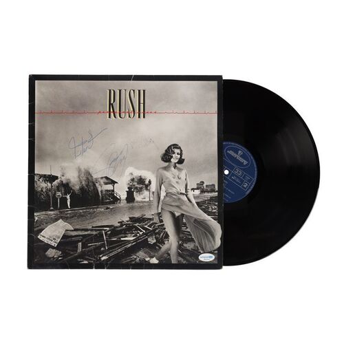 788. Autographed "Permanent Waves" Vinyl Album ### RUSH