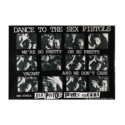 793. Pretty Vacant Promotional Poster ### SEX PISTOLS