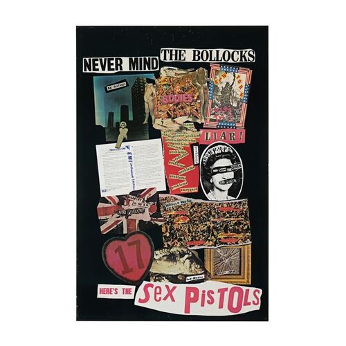 798. Never Mind the Bollocks Promotional Collage Poster ### SEX PISTOLS