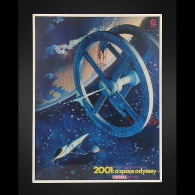 823. David Frangioni Collection: Cinerama 3D Lenticular - Style A, 1968 ### 2001: A SPACE ODYSSEY (1968)