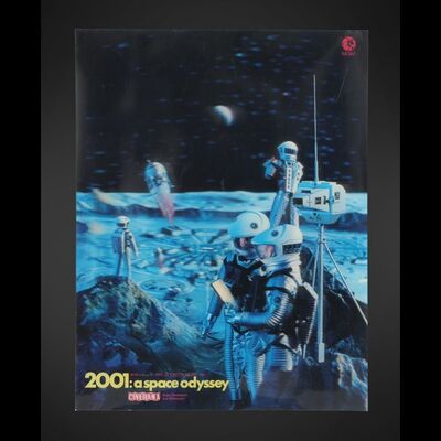 824. David Frangioni Collection: Cinerama 3D Lenticular - Style B, 1968 ### 2001: A SPACE ODYSSEY (1968)