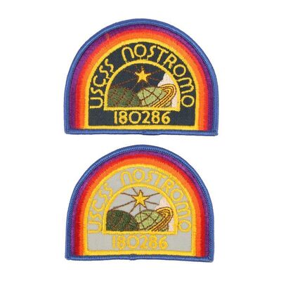 833. Pair of USCSS Nostromo Patches ### ALIEN (1979)