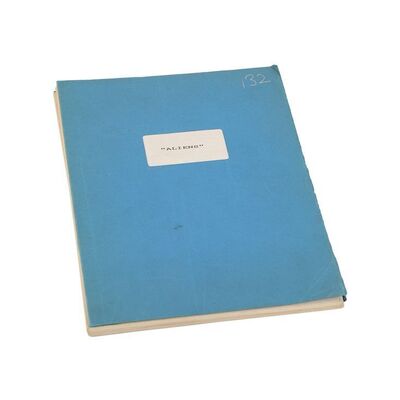 857. Highlighted Final Draft Script ### ALIENS (1986)