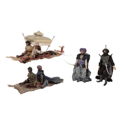 882. Prince Hasan (Oliver Tobias) Wedding Carpet Rider and Khasim (Milo O'Shea) Carpet Rider Miniatures ### ARABIAN ADVENTURE (1979)