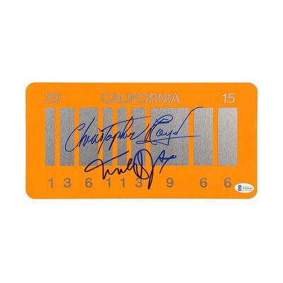 896. Michael J. Fox and Christopher Lloyd-Autographed Replica 2015 Hill Valley Licence Plate ### BACK TO THE FUTURE PART II (1989)