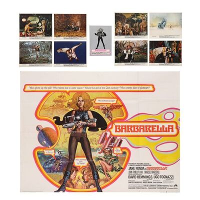 899. UK Quad, Set of Front of House Cards and Press Material ### BARBARELLA (1968)