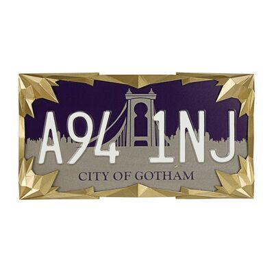 908. City Of Gotham Licence Plate ### BATMAN (1989)