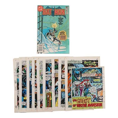 933. DC Comics No. 341 with Adrienne Roy Hand-Coloured "The Ghost of Wayne Manor" Interior Colour Guides ### BATMAN COMICS