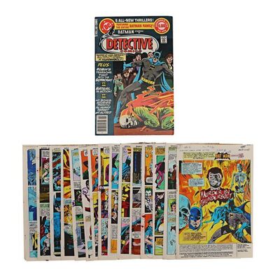 934. Detective Comics No. 486 with Adrienne Roy Hand-Coloured "Murder by Thunderbolt" Interior Colour Guides ### BATMAN COMICS