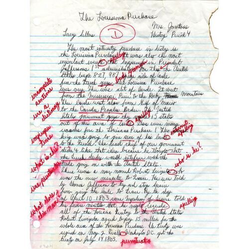 940. Larry Sellers' (Jesse Flanagan) Screen-matched Handwritten Homework ### THE BIG LEBOWSKI (1998)