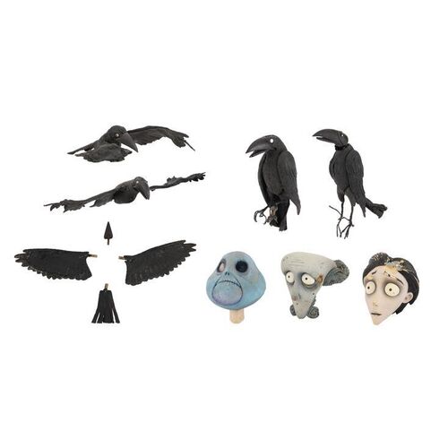 1004. Puppet Heads, Model Crows and Model Information Folder ### CORPSE BRIDE (2005)