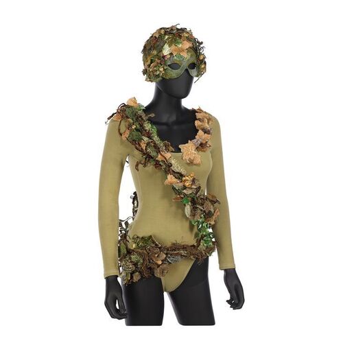 1008. Diana's (Emma Corrin) Screen-matched "Gold Stick" Masquerade Costume ### THE CROWN - GOLD STICK (2020)