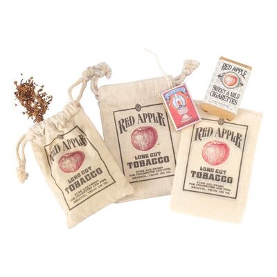 1038. Pack of Red Apple Cigarettes With Pouches and Matches ### DJANGO UNCHAINED (2012)