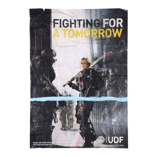 1080. Screen-Matched ''Fighting For Tomorrow'' Poster ### EDGE OF TOMORROW (2014)