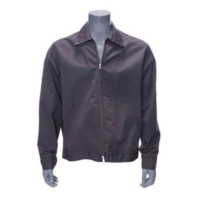 1120. The Narrator's (Edward Norton) Dark Navy Jacket ### FIGHT CLUB (1999)
