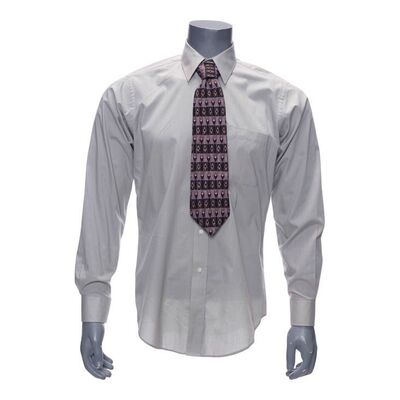 1122. The Narrator's (Edward Norton) Grey Dress Shirt and Tie ### FIGHT CLUB (1999)