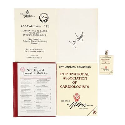 1141. Harrison Ford Autograph, Journal of Medicine and Hilton Paperwork ### THE FUGITIVE (1993)