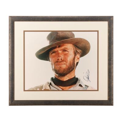 1166. Clint Eastwood Large Autographed Photo ### THE GOOD, THE BAD AND THE UGLY (1966)