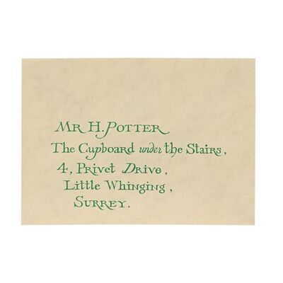 1195. Hogwarts Acceptance Envelope ### HARRY POTTER AND THE PHILOSOPHER'S STONE (2001)