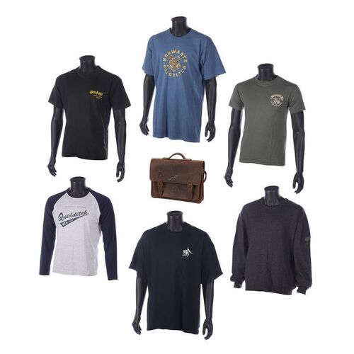 1243. Daniel Radcliffe Autographed Crew Bag and Collection of Crew Gear ### HARRY POTTER SERIES (2001 - 2011)