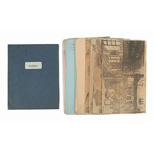 1261. Jimmy Sangster's personal Production Used Script and paperwork ### THE HORROR OF FRANKENSTEIN (1970)