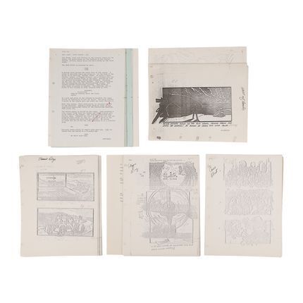 1274. Script Pages and Five Sets of Storyboards ### INDIANA JONES AND THE RAIDERS OF THE LOST ARK (1981)