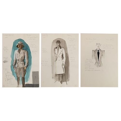 1283. Anthony Powell Hand-drawn and Coloured Elsa, Brody and Donovan Costume Design Artwork ### INDIANA JONES AND THE LAST CRUSADE (1989)